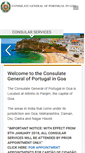 Mobile Screenshot of consuladoportugalgoa.com